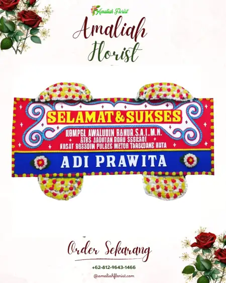 Papan Bunga Ucapan Selamat Cibitung