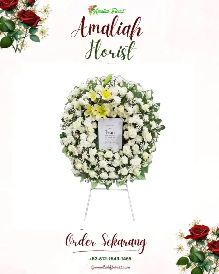 Krans Bunga Duka Cibitung